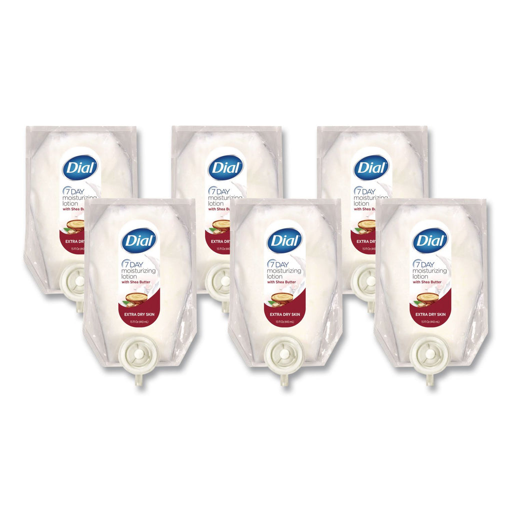 7-Day Moisturizing Lotion for Versa Dispenser, 15 oz, Refill Pouch, 6/Carton
