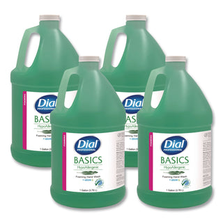 Basics Hypoallergenic Hand Wash, Honeysuckle Scent, 1 gal Bottle, 4/Carton