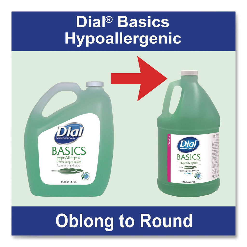 Basics Hypoallergenic Hand Wash, Honeysuckle Scent, 1 gal Bottle, 4/Carton