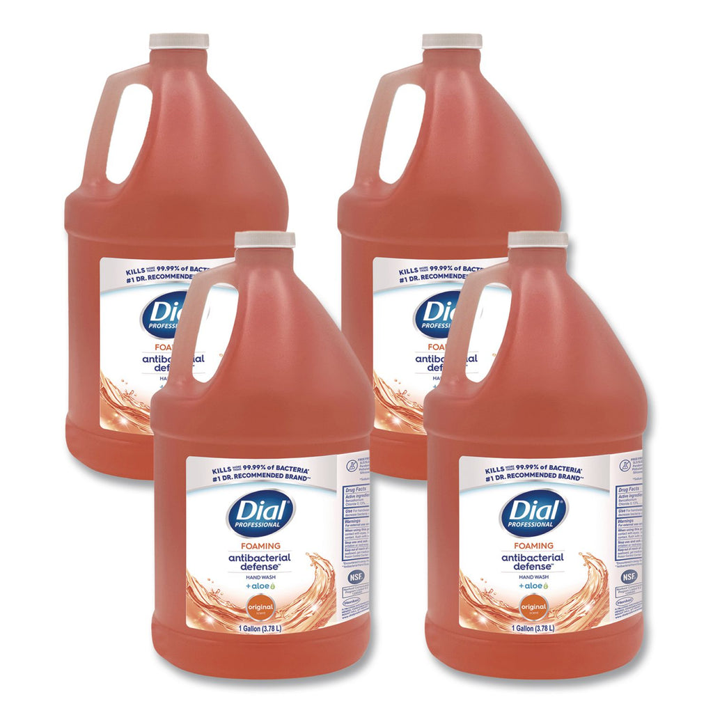 Antibacterial Foaming Hand Wash, Plus Aloe, Original, 1 gal, 4/Carton