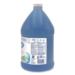 Antibacterial Foaming Hand Wash, Spring Water Scent, 1 gal Bottle, 4/Carton