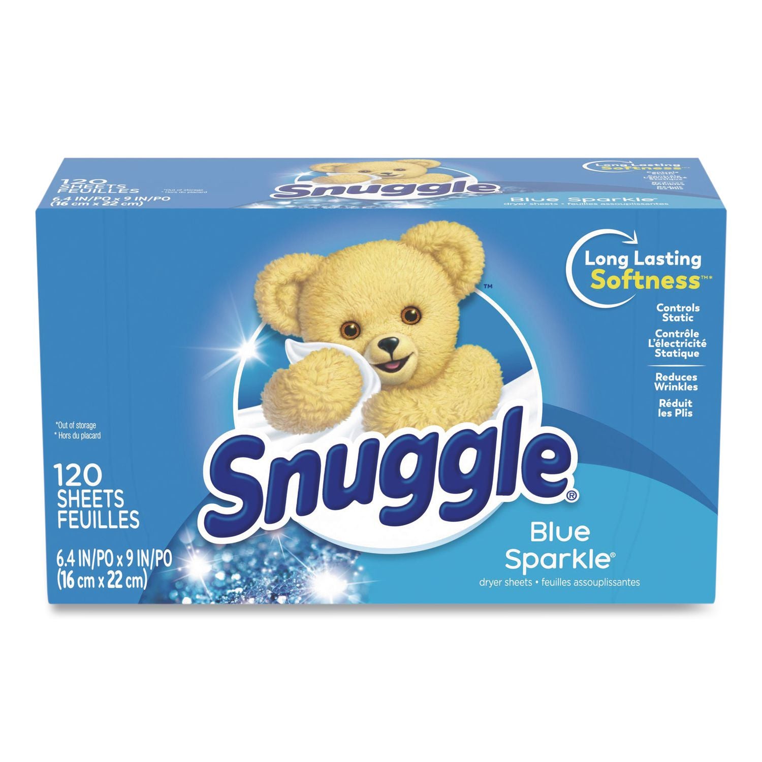 Fabric Softener Sheets, Fresh Scent, 120 Sheets/Box, 6 Boxes/Carton