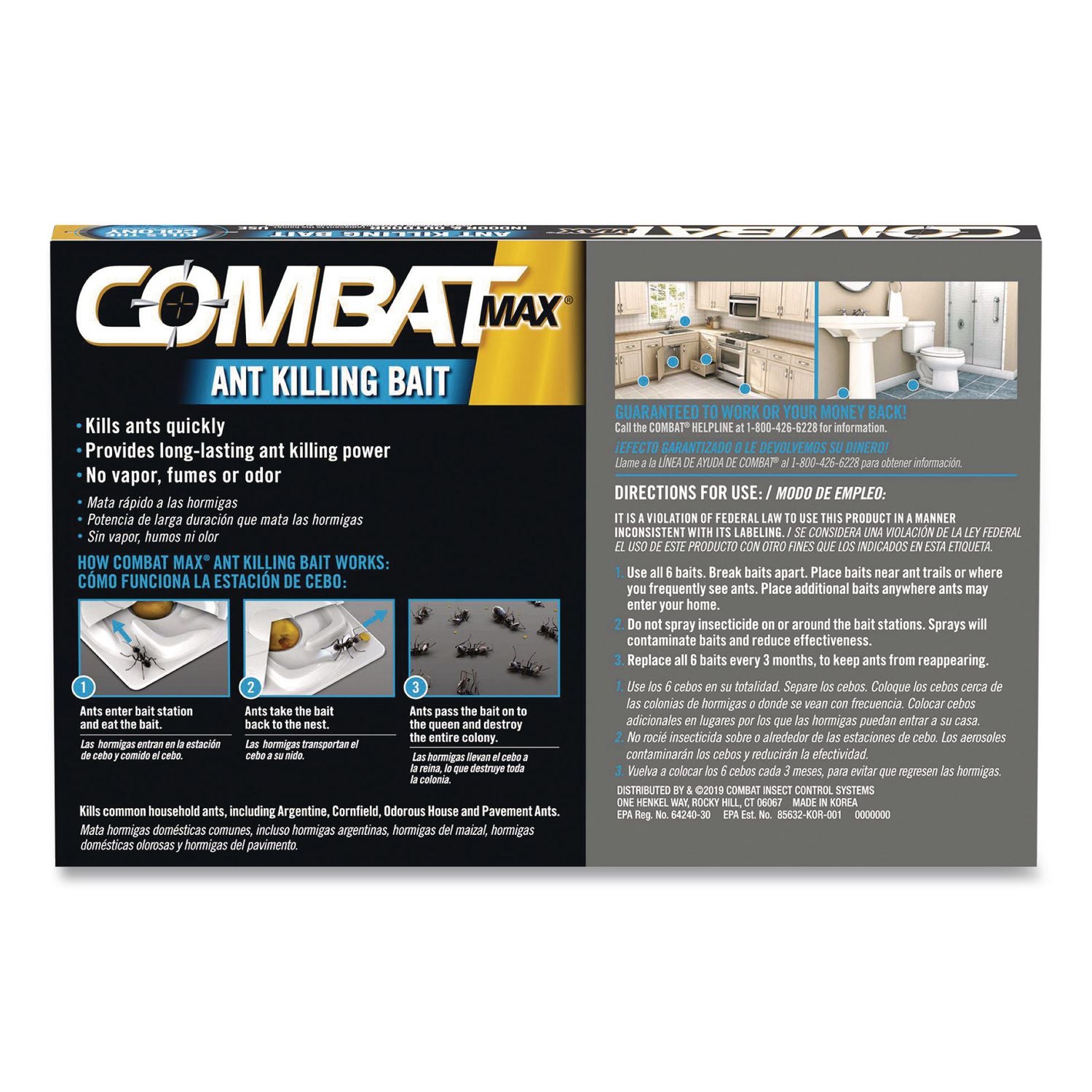 Source Kill MAX Ant Killing Bait, 0.21 oz, 6/Box 12 Boxes/Carton