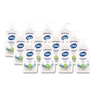 Antibacterial Liquid Hand Soap, White Tea Scent, 11 oz Pump Bottle, 12/Carton