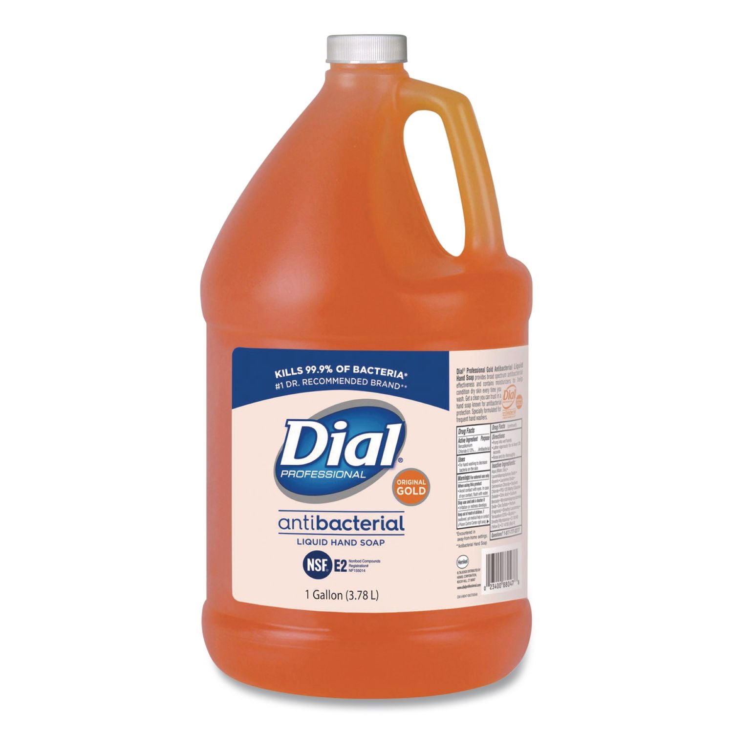 Gold Antibacterial Liquid Hand Soap, Floral, 1 gal, 4/Carton