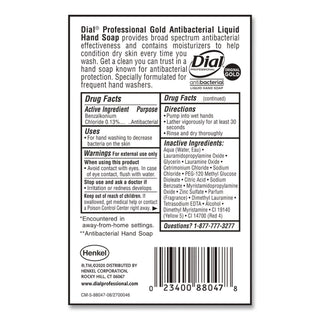 Gold Antibacterial Liquid Hand Soap, Floral, 1 gal, 4/Carton