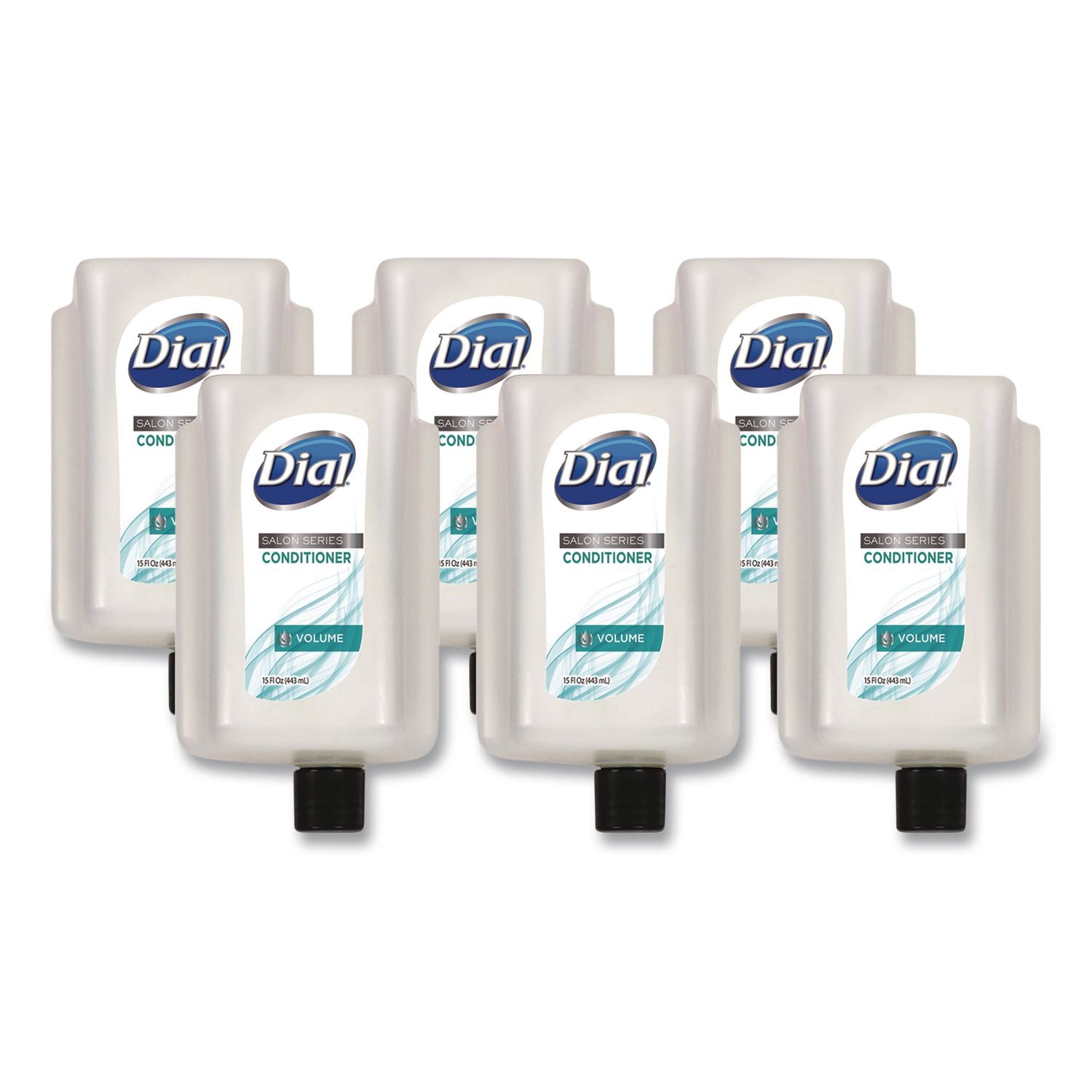 Dial Versa Salon Series Conditioner Refill - 15 fl oz (443.6 mL) - Bottle Dispenser - White - 1 Each