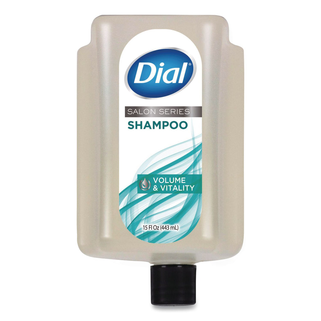 Dial Versa Salon Series Shampoo Refill - 15 fl oz (443.6 mL) - Bottle Dispenser - Hand - White - 1 Each