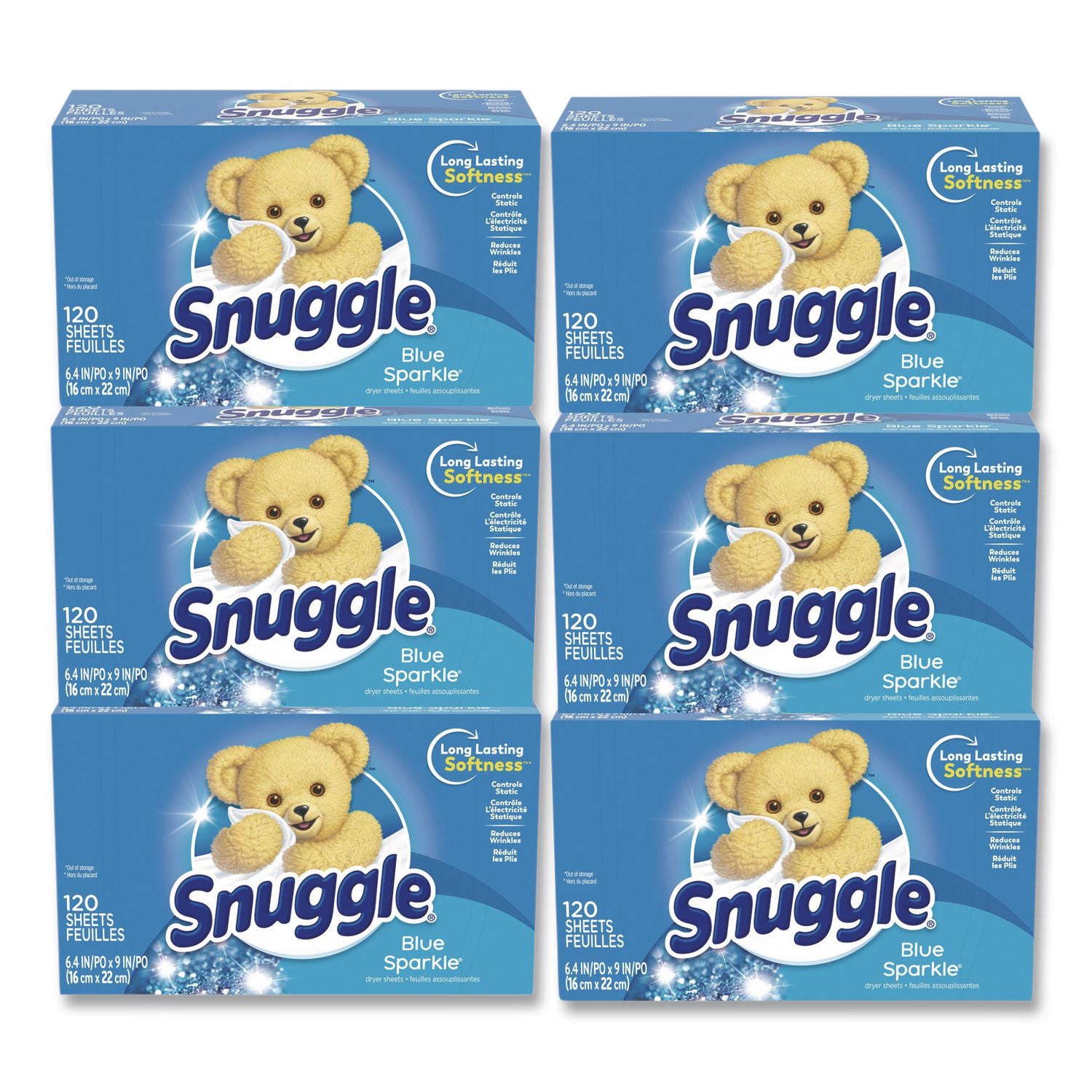 Fabric Softener Sheets, Fresh Scent, 120 Sheets/Box
