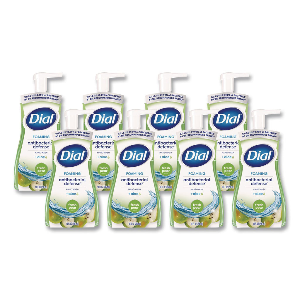 Antibacterial Foaming Hand Wash, Fresh Pear, 8 oz, 8/Carton