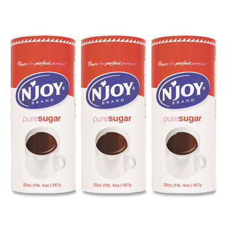 Pure Sugar Cane, 20 oz Canister, 3/Pack