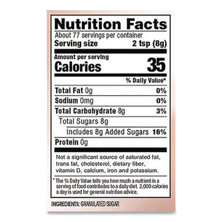 Pure Sugar Cane, 20 oz Canister