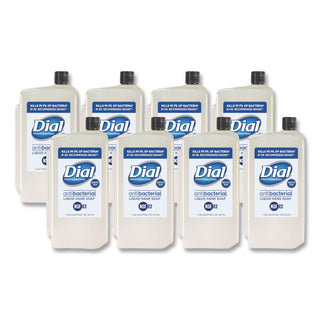 Antibacterial Liquid Hand Soap for Sensitive Skin Refill for 1 L Liquid Dispenser, Floral, 1 L, 8/Carton