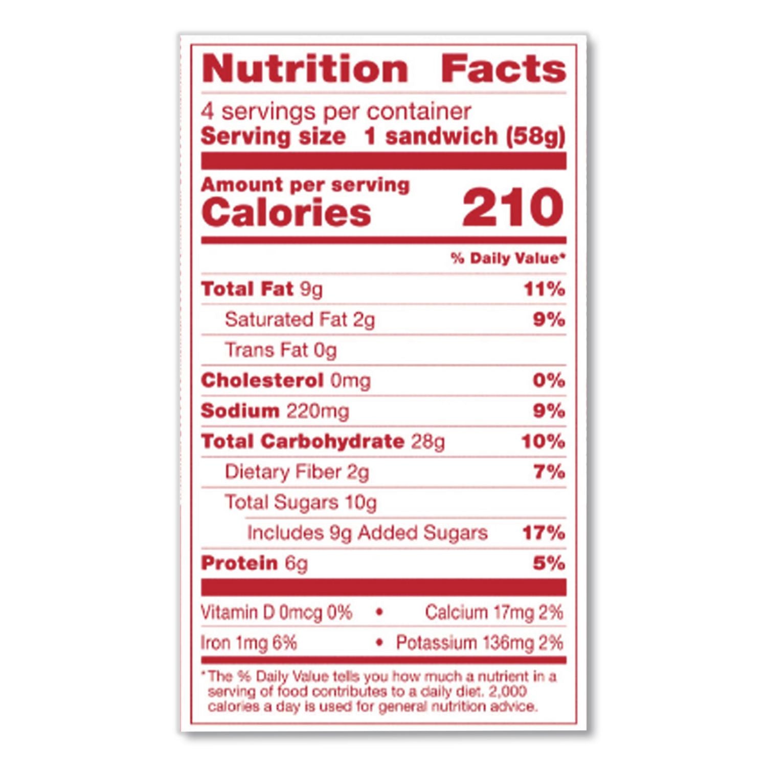 UNCRUSTABLES Soft Bread Sandwiches, Strawberry Jam, 2 oz, 10/Box, 2 Boxes/Carton, Ships in 1-3 Business Days