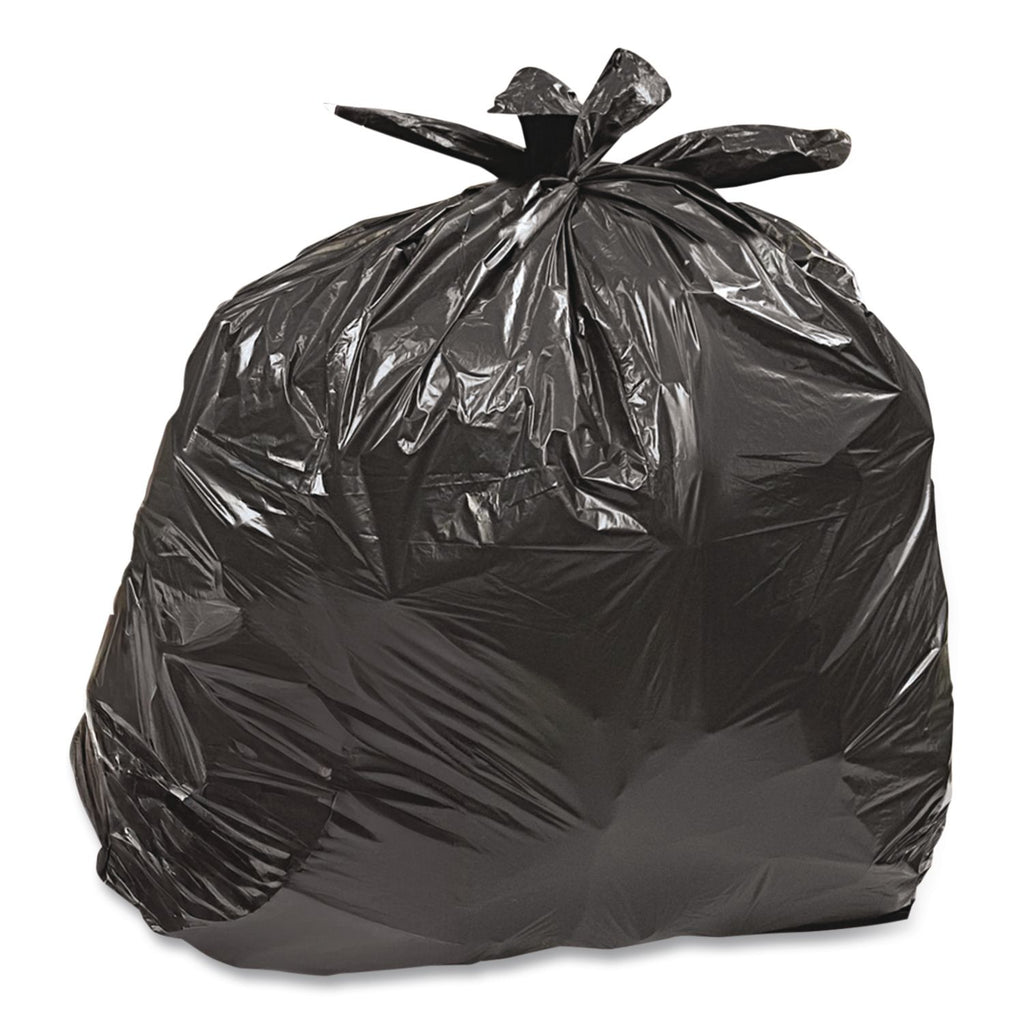Heavy-Duty Contractor Clean-Up Bags, 60 gal, 3 mil, 32" x 50", Black, 20/Carton
