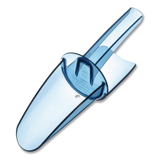 Saf-T-Scoop and Guardian System for Ice Machines, 6-10 oz, Transparent Blue