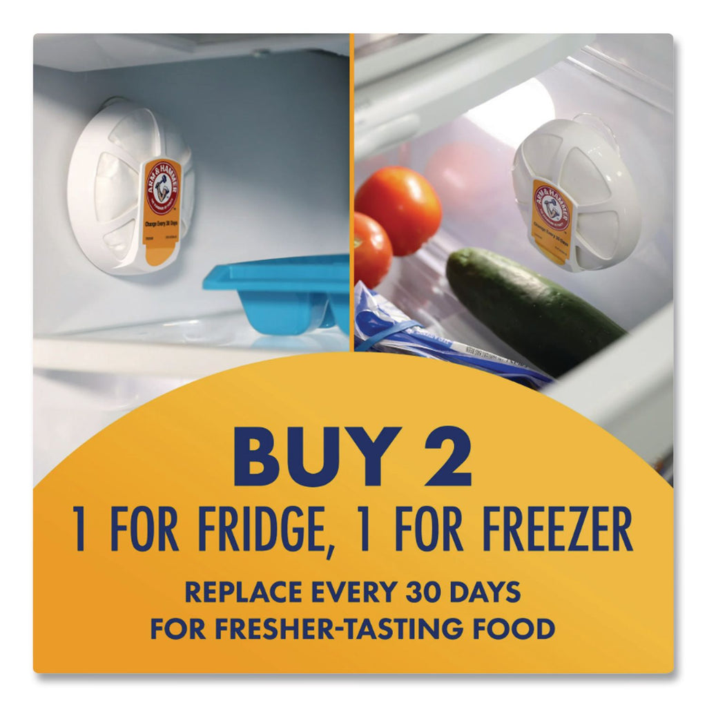 Fridge Fresh Baking Soda, Unscented, 5.5 oz, 8/Carton