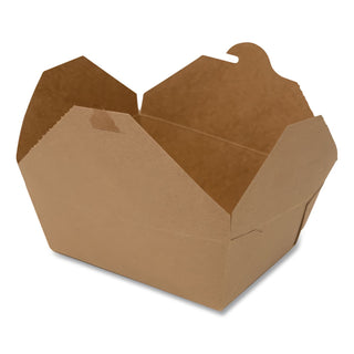 ChampPak Carryout Boxes, #4, 7.75 x 5.5 x 3.5, Kraft, Paper, 160/Carton