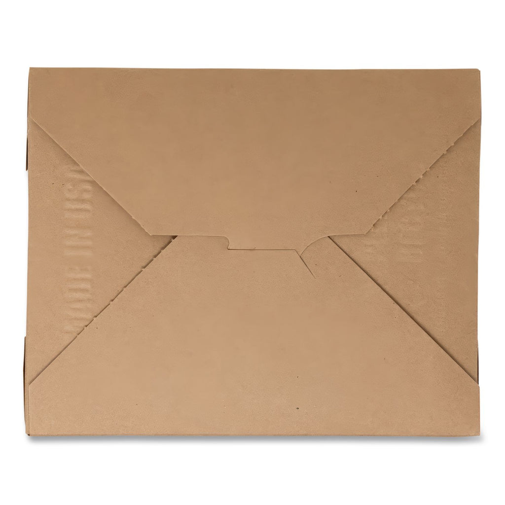 ChampPak Carryout Boxes, #4, 7.75 x 5.5 x 3.5, Kraft, Paper, 160/Carton