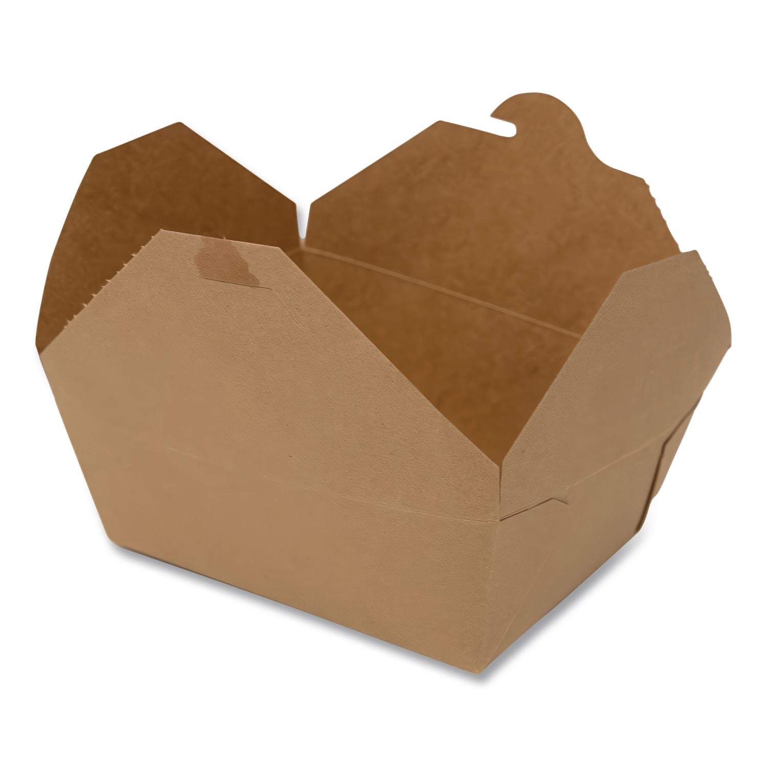 ChampPak Carryout Boxes, #8, 6 x 4.75 x 2.5, Kraft, Paper, 300/Carton