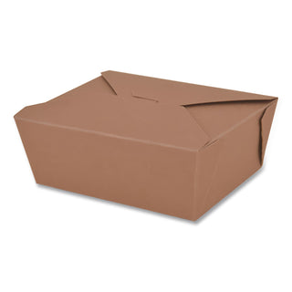 ChampPak Carryout Boxes, #8, 6 x 4.75 x 2.5, Kraft, Paper, 300/Carton