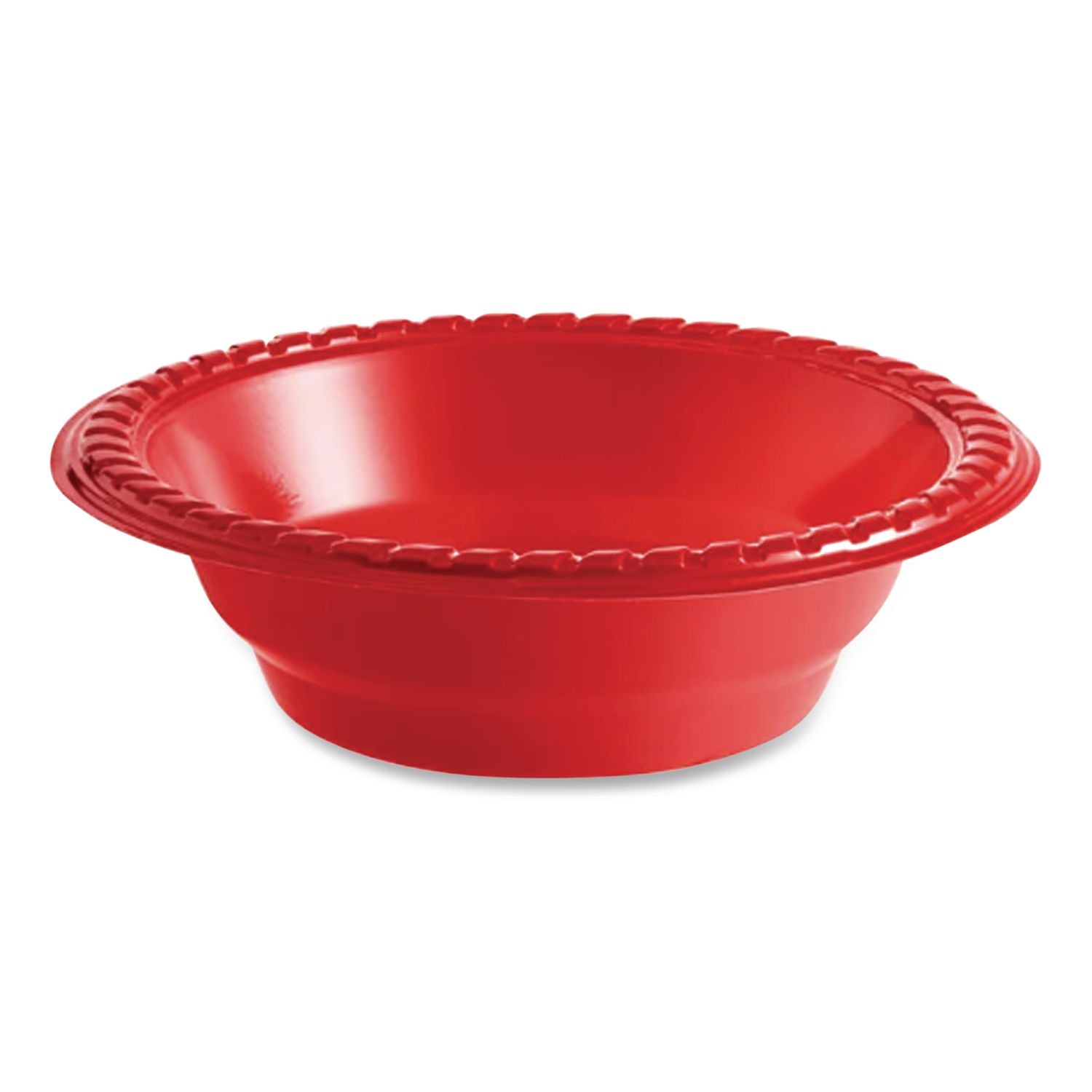 Party Plastic Premium Dinnerware, Bowl, 12 oz, White, 25/Pack