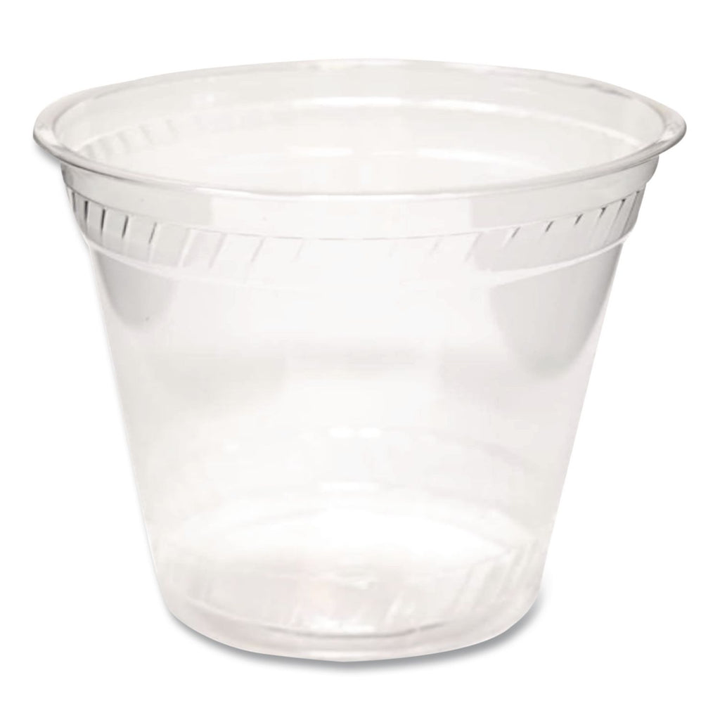 Greenware Cold Drink Cups, 9 oz, Clear, Old Fashioned, 50/Sleeve, 20 Sleeves/Carton