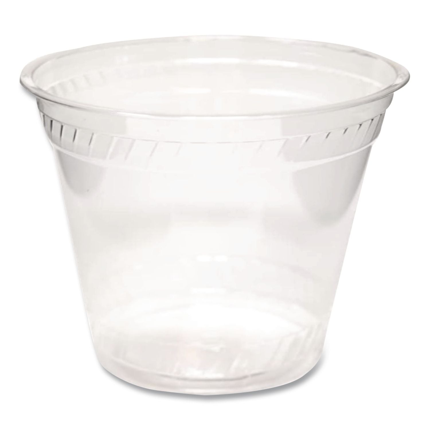 Greenware Cold Drink Cups, 9 oz, Clear, Old Fashioned, 50/Sleeve, 20 Sleeves/Carton