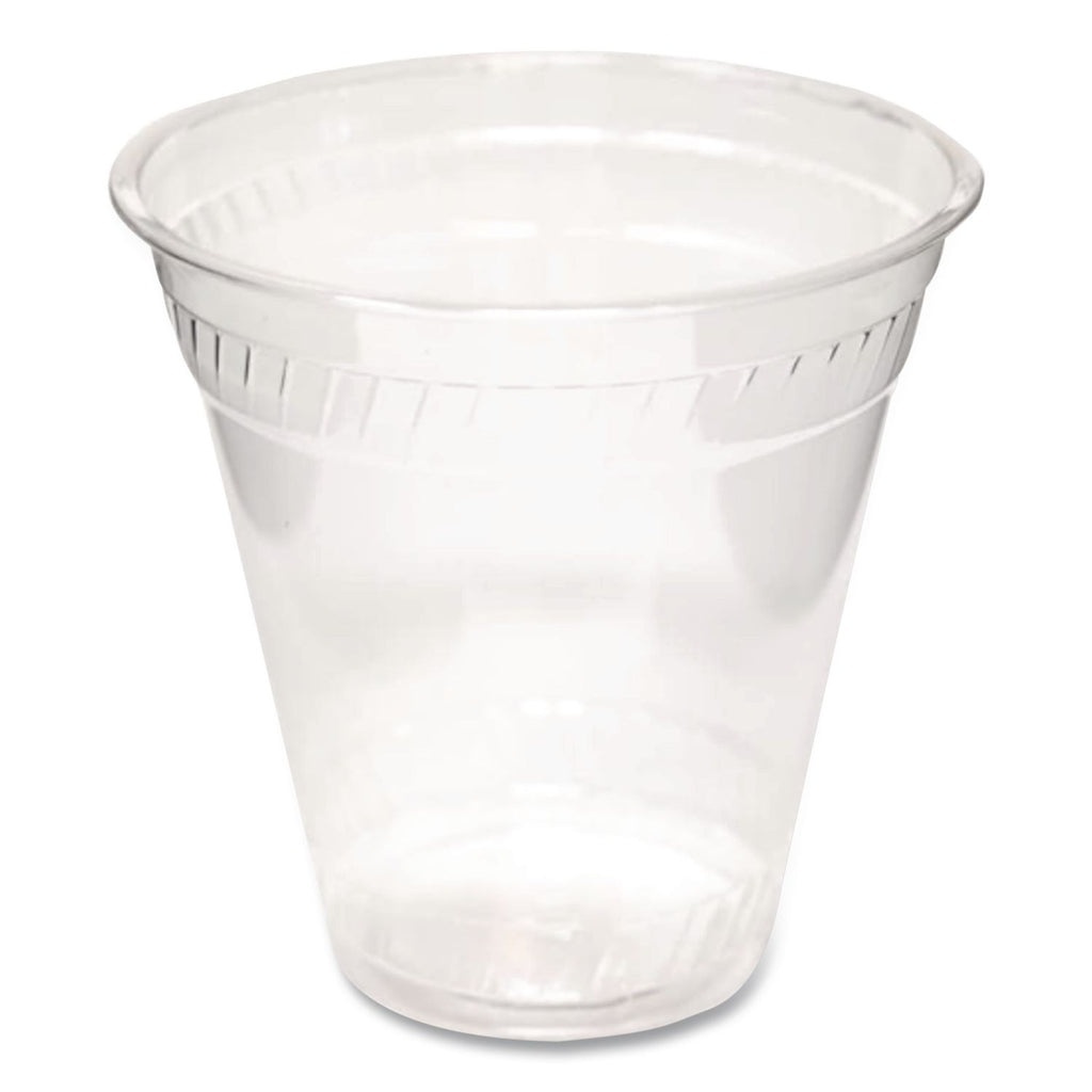 Greenware Cold Drink Cups, 12 oz to 14 oz, Clear, Squat, 1,000/Carton