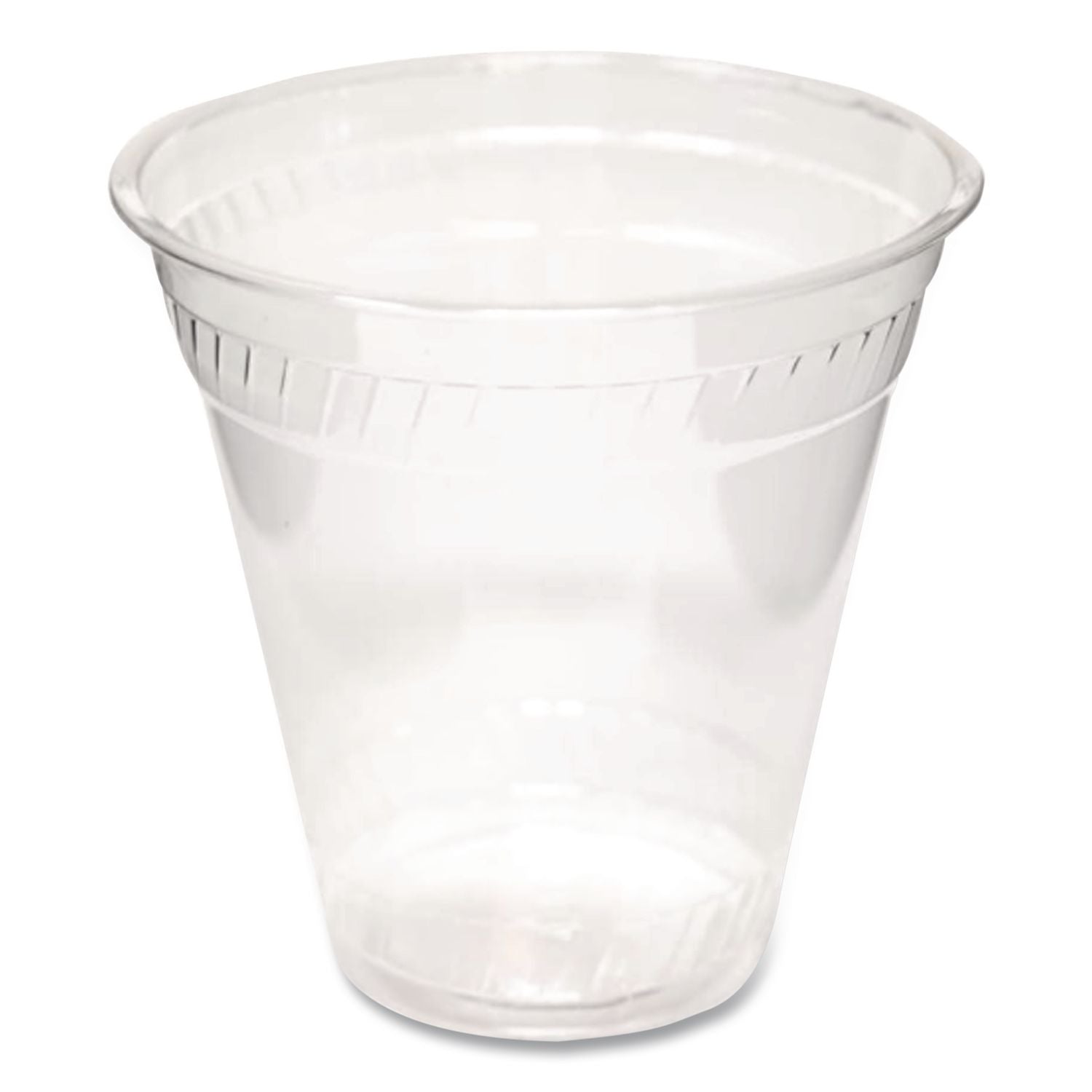 Greenware Cold Drink Cups, 12 oz to 14 oz, Clear, Squat, 1,000/Carton