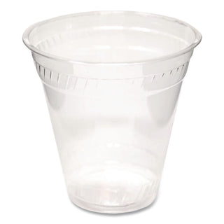 Greenware Cold Drink Cups, 12 oz to 14 oz, Clear, Squat, 1,000/Carton