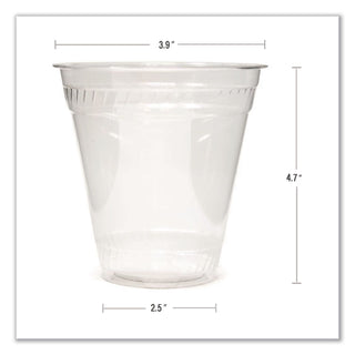 Greenware Cold Drink Cups, 16 oz, Clear, 50/Sleeve, 20 Sleeves/Carton