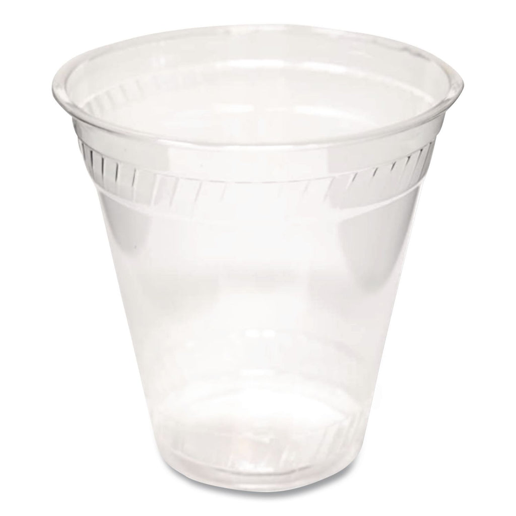 Kal-Clear PET Cold Drink Cups, 12 oz to 14 oz, Clear, Squat, 50/Sleeve, 20 Sleeves/Carton