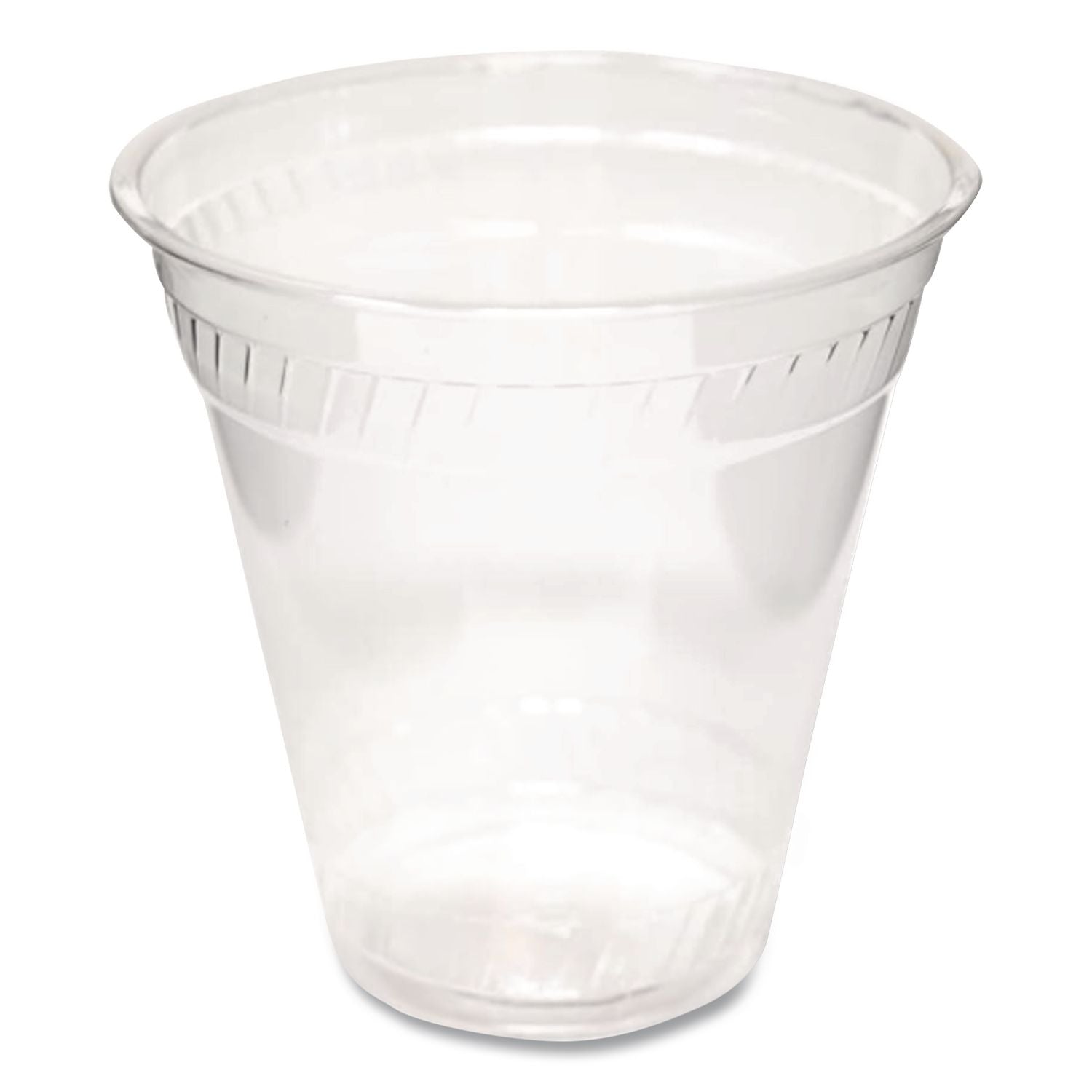 Kal-Clear PET Cold Drink Cups, 12 oz to 14 oz, Clear, Squat, 50/Sleeve, 20 Sleeves/Carton