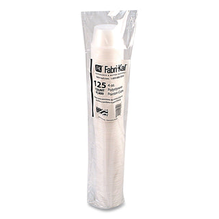 Portion Cups, 4 oz, Clear, 125/Sleeve, 20 Sleeves/Carton