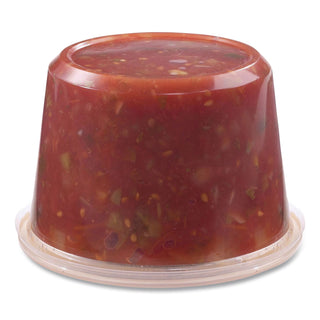 PolyPro Microwavable Deli Container Lids, Clear, Plastic, 500/Carton