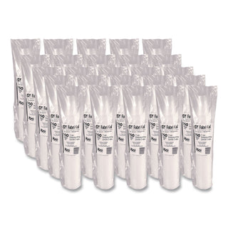 RK Ribbed Cold Drink Cups, 7 oz, Clear, 100 Bag, 25 Bags/Carton