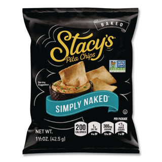 Pita Chips, 1.5 oz Bag, Original, 24/Carton