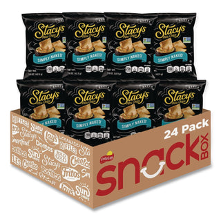 Pita Chips, 1.5 oz Bag, Original, 24/Carton