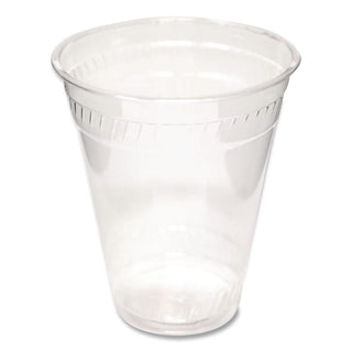 Greenware Cold Drink Lids, Fits 16 oz, 18 oz, 24 oz Cups, X-Slot, Clear, 1,000/Carton