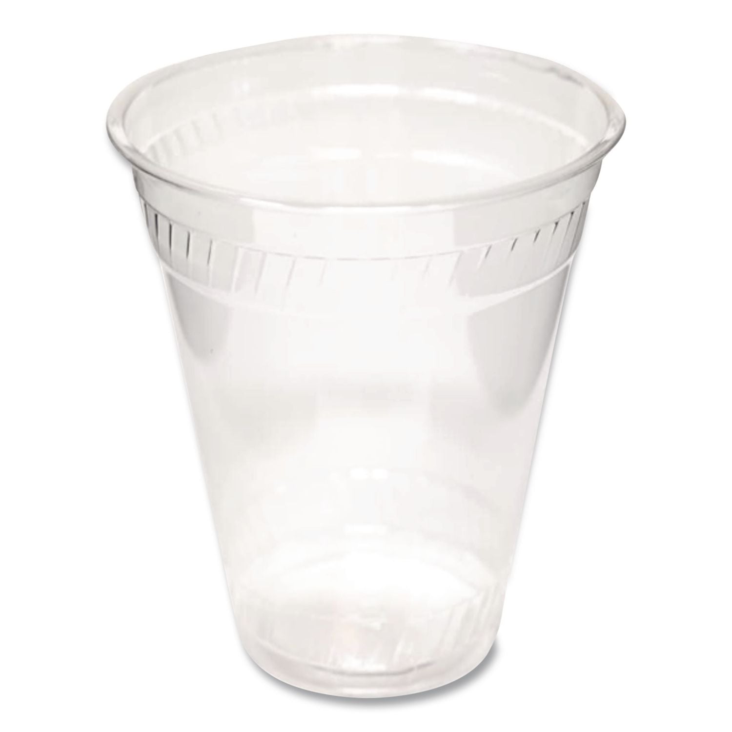 Greenware Cold Drink Lids, Fits 16 oz, 18 oz, 24 oz Cups, X-Slot, Clear, 1,000/Carton