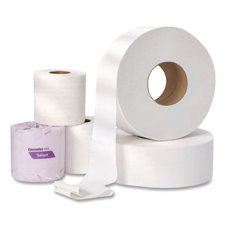 Select Standard Bath Tissue, 2-Ply, White, 4 x 3.19, 500/Roll, 96/Carton