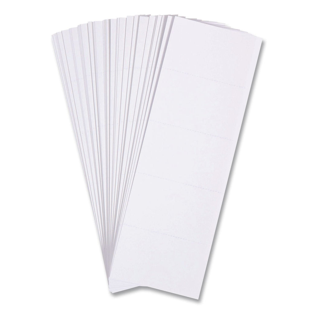 Data Card Replacement, 3 x 1.75, White, 500/Pack