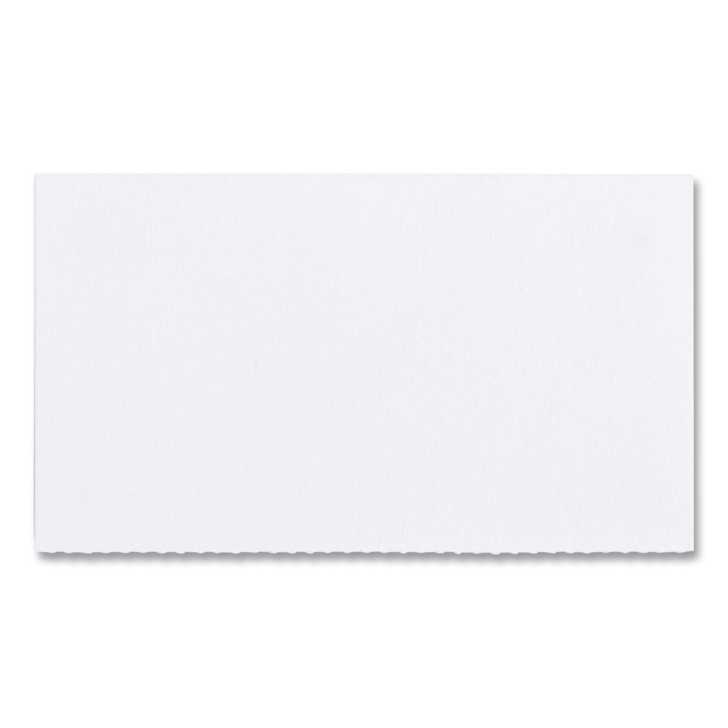Data Card Replacement, 3 x 1.75, White, 500/Pack