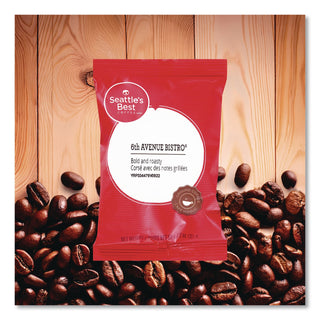 Premeasured Coffee Packs, 6th Avenue Bistro, 2 oz Packet, 18/Box