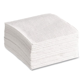 100% Recycled Napkins, 1-Ply, 11 1/2 x 12 1/2, White, 250/Pack