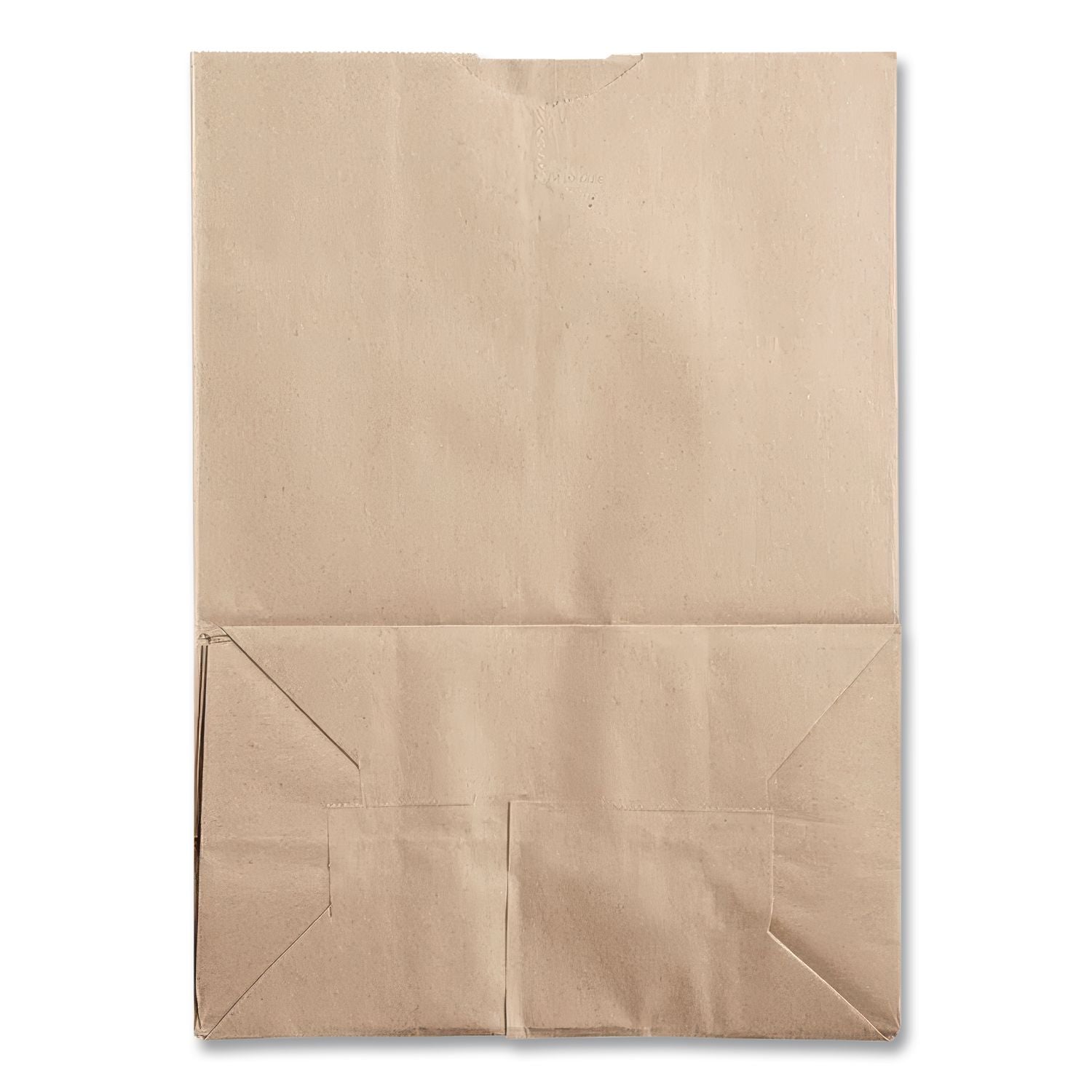 Squat Paper Grocery Bags, 57 lb Capacity, 1/8 BBL, 10.13" x 6.75" x 14.38", Kraft, 500 Bags