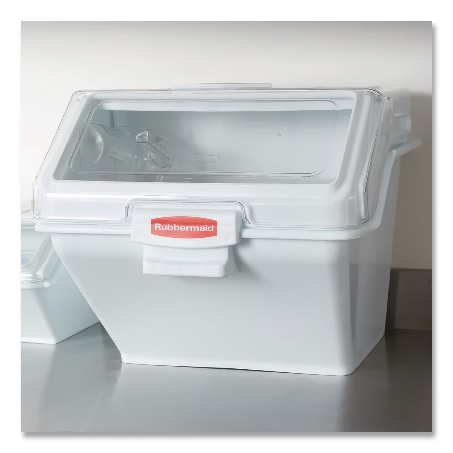 PROSAVE Shelf Ingredient Bin, 19.2 x 23.5x 16.88, White, Plastic