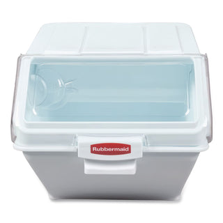 PROSAVE Shelf Ingredient Bin, 19.2 x 23.5x 16.88, White, Plastic