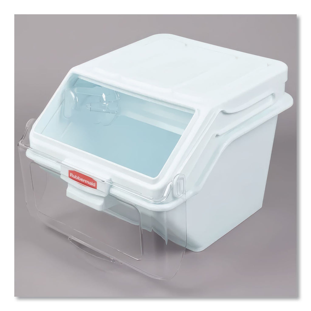 PROSAVE Shelf Ingredient Bin, 19.2 x 23.5x 16.88, White, Plastic